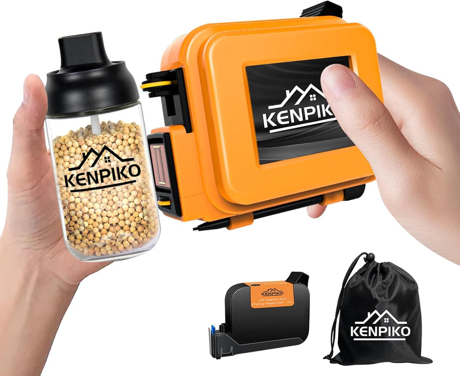 KENPIKO KP-Mini 0.5 Inch Handheld Inkjet Printer