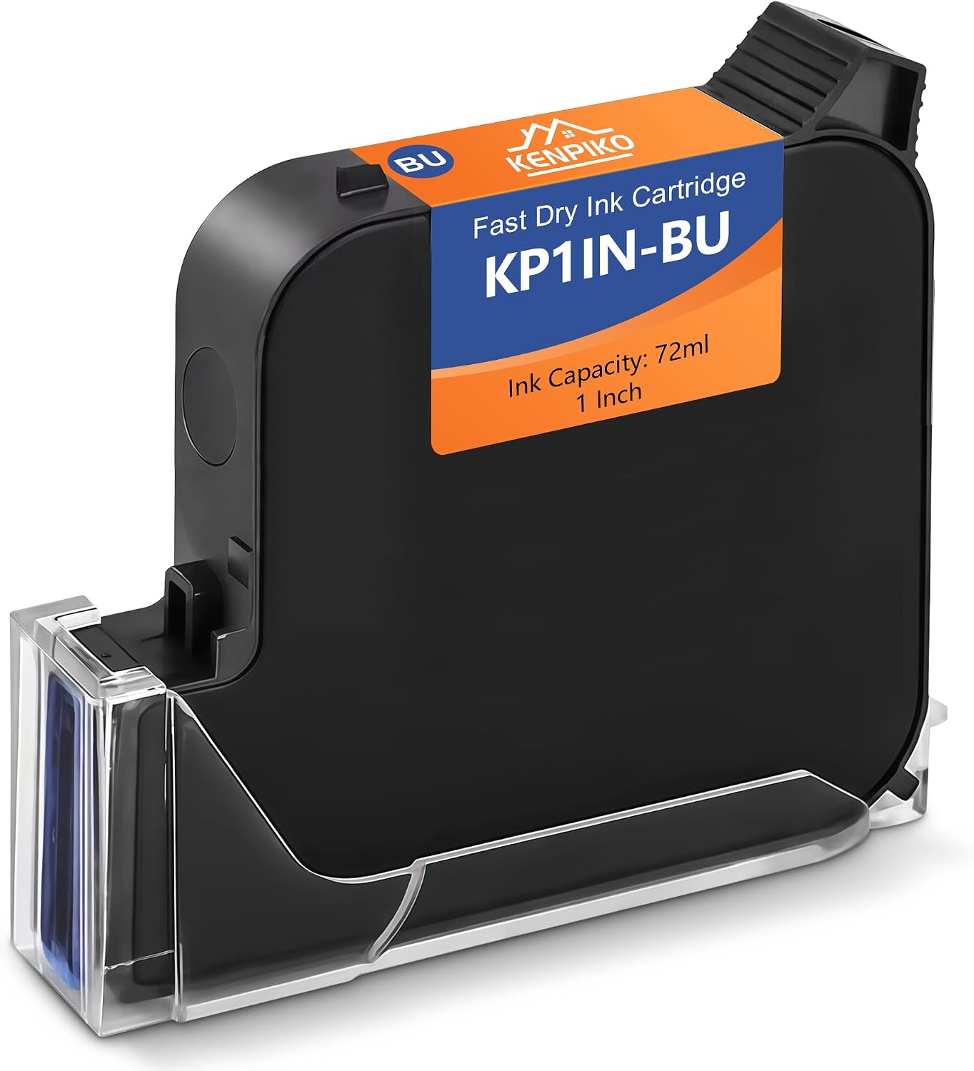KENPIKO 1 Inch Blue Quick-Drying Ink Cartridge - product image 6