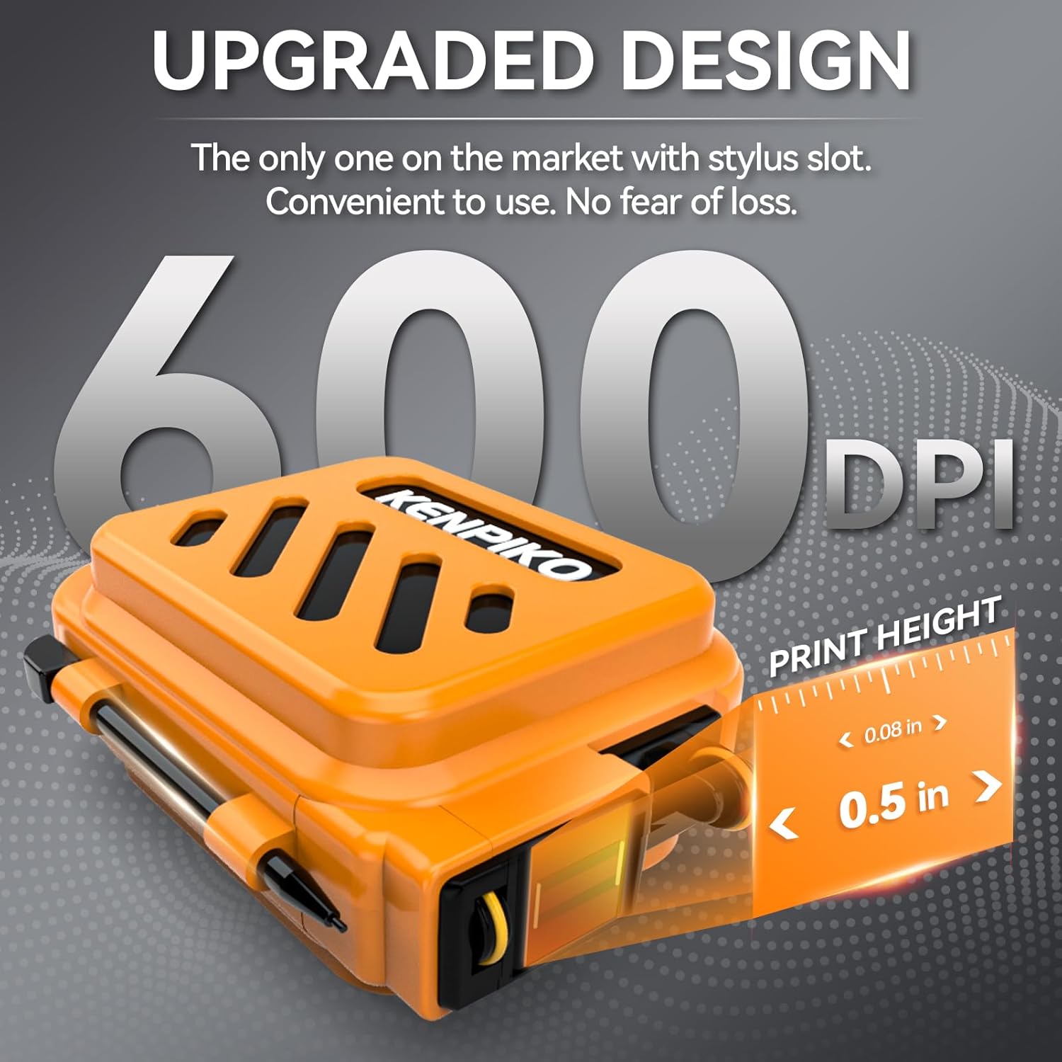 KENPIKO KP-Mini 0.5 Inch Handheld Inkjet Printer - product image 2