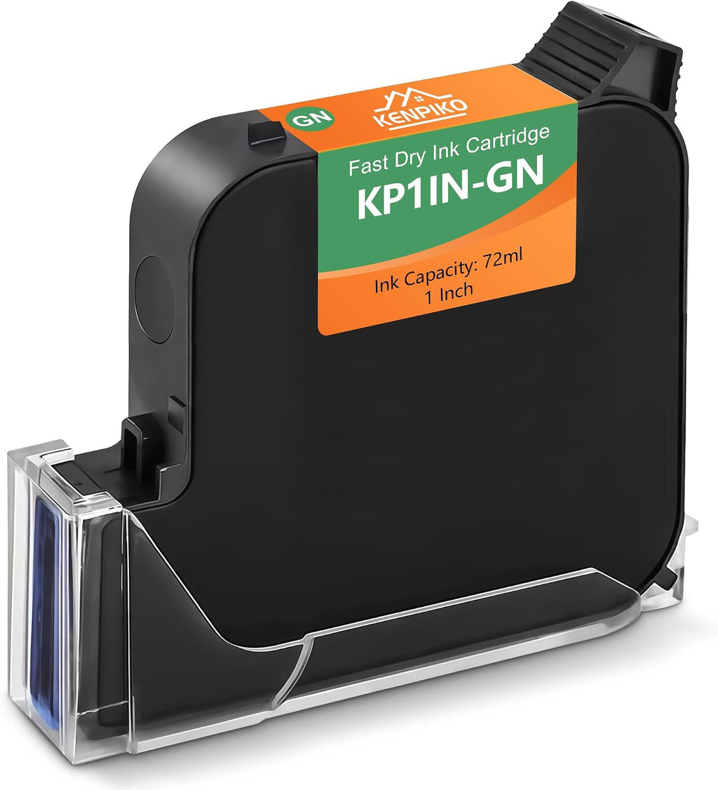 KENPIKO 1 Inch Green Quick-Drying Ink Cartridge - product image 6