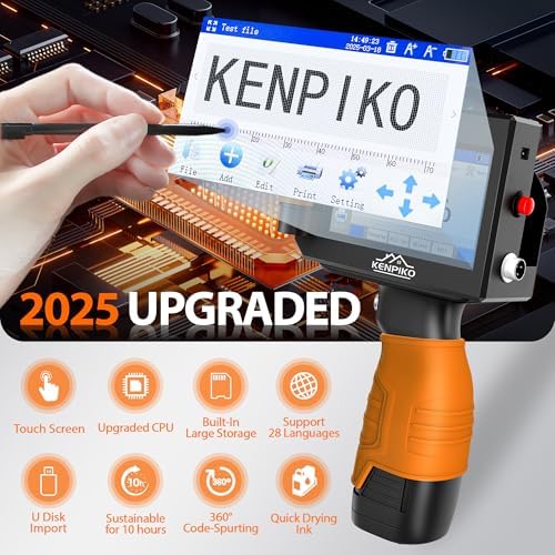 KENPIKO KP008 1 inch handheld inkjet printer - view 2