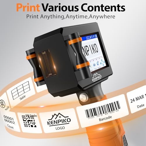 KENPIKO KP008 1 inch handheld inkjet printer - view 3