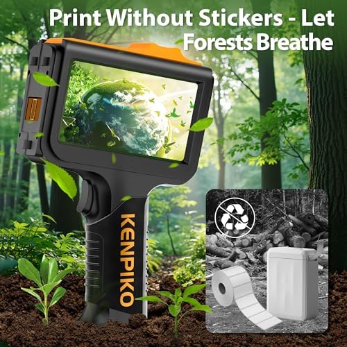 KENPIKO KP-N01 0.5 inch handheld inkjet printer - view 2